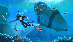 Subnautica была впервые представлена в 2014 году. На картинке - обложка игры Subnautica. (Источник изображения: Unknown Worlds)
