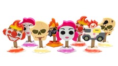 PlayStation will sell Meltz figures based on the Twisted Metal video game which hasn't received a new title since 2012. (Image source: PlayStation)