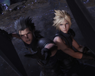 Скриншот, показывающий Зака и Клауда в Final Fantasy VII Rebirth
