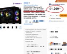 Утечка игровых ПК с RTX 5060 Ti произошла на сайтах Newegg и Best Buy. (Источник изображения: Newegg)
