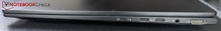 Правильно: USB-C (USB 4, до 40 Гб/с), USB-C (USB 3.2 Gen 2, 10 Гб/с)
