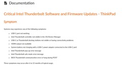 Последние ноутбуки Lenovo ThinkPad имеют неисправные контроллеры Thunderbolt