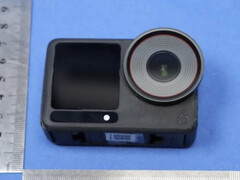 Osmo Action 6 выглядит более скромно по сравнению с существующей моделью Action 5 Pro. (Источник изображения: FCC)