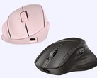 Мышь HP Tilt Ergonomic Mouse 720M и беспроводная мышь HP Ultra-Fast Scroll Wireless Mouse оснащены суперконденсаторами вместо батарей. (Источник изображения: HP)