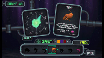 На картинке: Скриншот игрового процесса из игры Shrimp Game: Krill Confirmed.