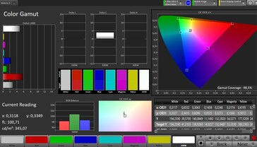CalMAN sRGB Color Space