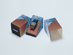 Часы Casio G-Shock x Katsushika Hokusai (на фото DW-5600KHG25-1) теперь доступны в Европе. (Источник изображения: Casio)