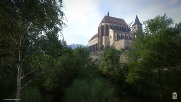 Изображение, показывающее замок из Kingdom Come: Deliverance.
