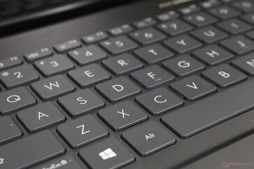 Субъективно в плане удобства клавиатура такая же, как у Vivobook