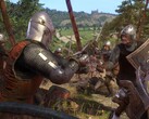 Изображение, показывающее битву между рыцарями в Kingdom Come: Deliverance. (Источник изображения: Steam)
