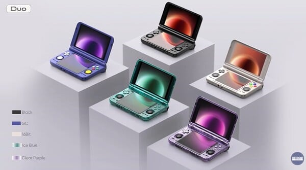 Retroid Pocket Duo будет доступен в пяти цветах.