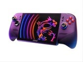 Более доступная модель MSI Claw 8 EX будет выпускаться в цвете Luminous Blue, в отличие от представленной здесь версии Arc G3 Extreme в цвете Void Purple.
