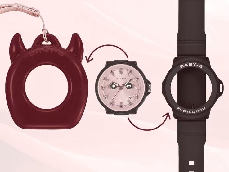 Часы Casio Baby-G BGA-20K поставляются с двумя аксессуарами