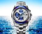 Часы Casio Oceanus Manta OCWS6000PB7A (вверху) будут выпущены в США. (Источник изображения: Casio)