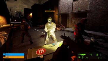 На изображении: скриншот игрового процесса из игры «Codename CURE II».