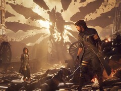 Люне и Густав в Clair Obscur: Экспедиция 33. (Источник изображения: Sandfall Interactive)