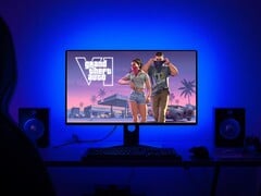Портированная версия GTA 6 для ПК, запечатлённая на игровом мониторе