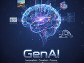GenAI: мозг следующего поколения цифрового творчества. (Источник изображения: AI generated)