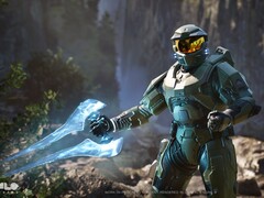 Halo Studios показала, как может выглядеть Halo в Unreal Engine 5 в качестве пробного варианта еще в октябре 2024 года. (Источник изображения: Halo Studios, отредактировано)