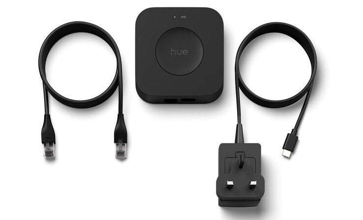 Просочившееся ранее изображение моста Philips Hue Bridge Pro. (Источник изображения: Philips Hue)