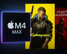 Cyberpunk и AC Shadows на Apple's M4 Max (источник изображения: ChatGPT)