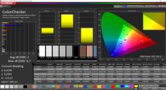 CalMAN ColorChecker, наша калибровка