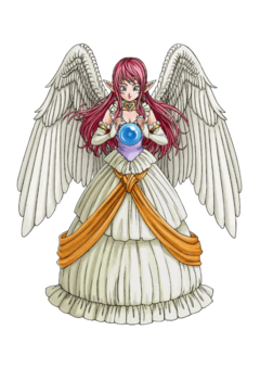 Рубисс (на фото), персонаж второй и третьей игр серии Dragon Quest, появится в грядущем ремейке оригинала. (Источник изображения: Square Enix)