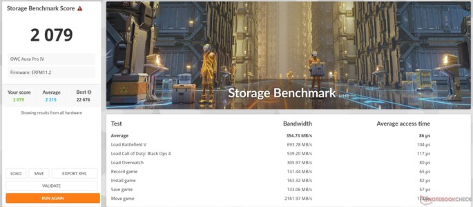 3DMark Storage Score