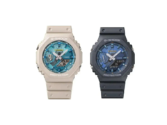 Утечка моделей Casio GA-2100AS-5A и GA-2100AS-2A. (Источник изображения: Great G-Shock World)