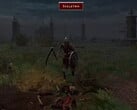 Мы сталкиваемся со скелетом в Diablo II: Resurrected VR