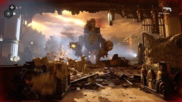 На изображении: скриншот игрового процесса из игры «Gears 5».