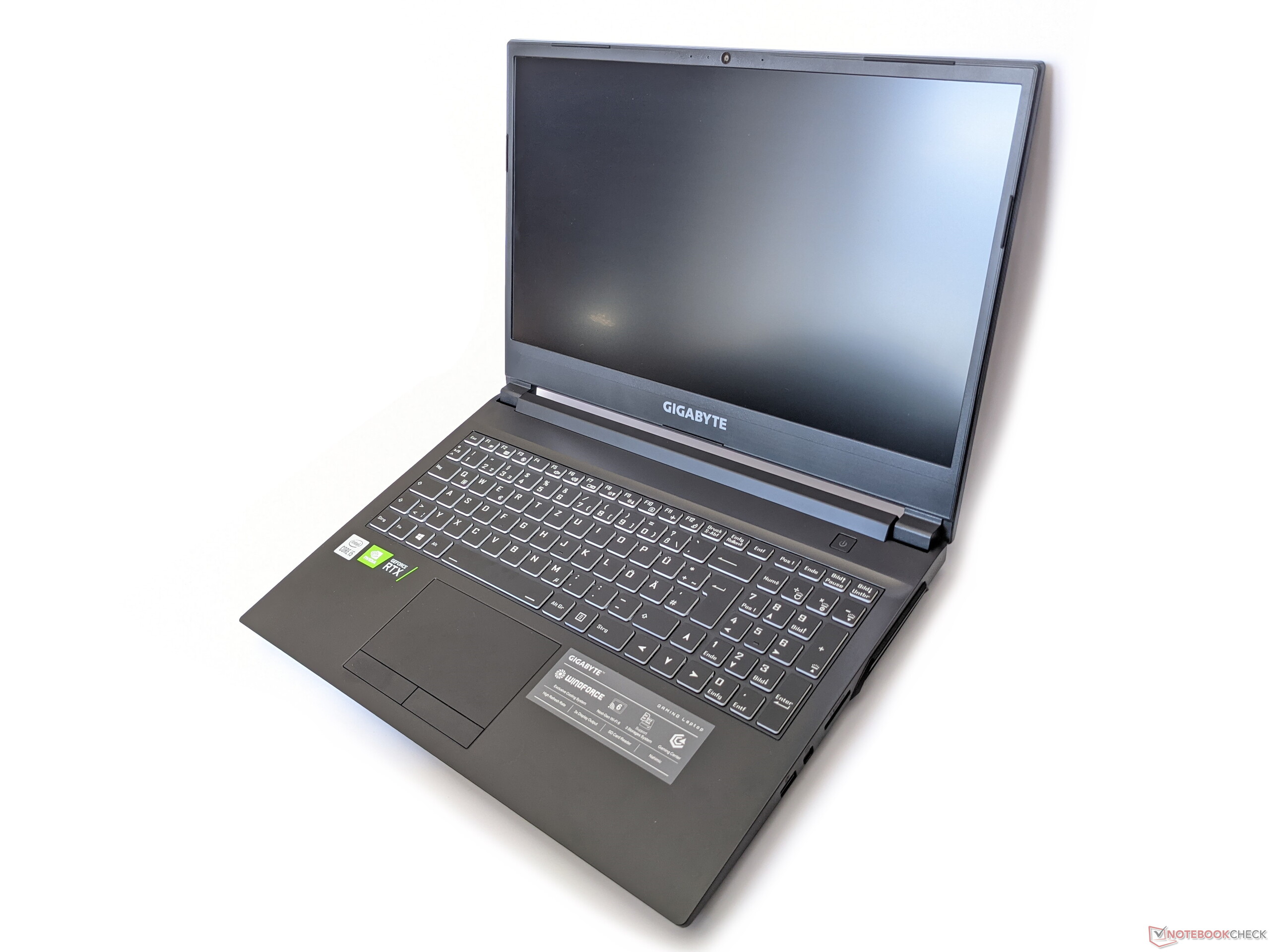 Обзор ноутбука Gigabyte G5 KC - notebookcheck-ru.com Обзоры