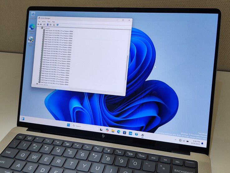 HP EliteBook X G1a с AMD Ryzen AI Pro 9 HX 375 (источник изображения: Benjamin Herzig)