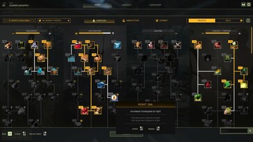 Изображение, показывающее таланты в игре Icarus. (Источник изображения: Steam)