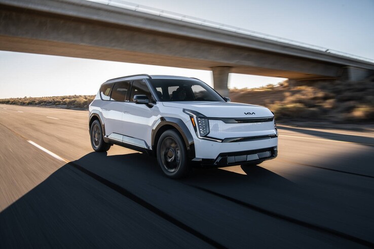 Kia EV9 Nightfall Edition 2026 года. (Источник изображения: Kia)