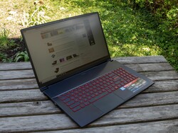 MSI GF75 Thin, тестовый образец обеспечен notebooksbilliger.de