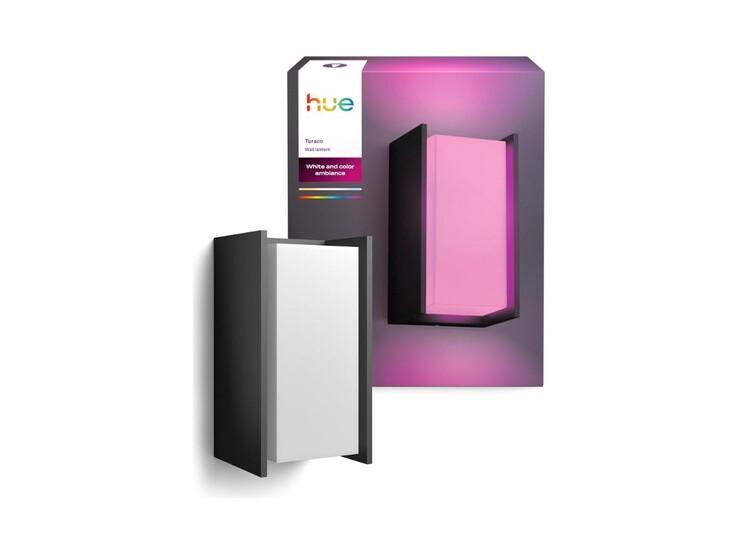Новый настенный светильник Philips Hue Turaco Outdoor Wall Light. (Источник изображения: Philips Hue)