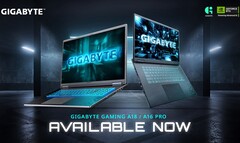 Ноутбуки Gigabyte Gaming A16 PRO и Gaming A18 (Источник изображения: Gigabyte)