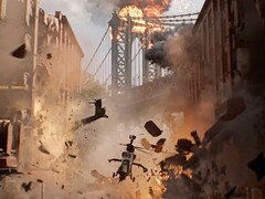 Разоблачительный трейлер Battlefield 6, демонстрирующий разрушение окружающей среды. (Источник изображения: Battlefield на YouTube)