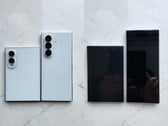 Предполагаемые утечки изображений дизайнерских макетов моделей Samsung Z Fold 8 (более широкая версия) и Fold 8 Ultra серии « Galaxy ».