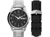 Модель Timex Main Street Round TWG027900JQ обладает водонепроницаемостью до 30 м (3 бар).
