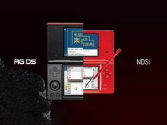 Anbernic RG DS гораздо больше, чем DSi от Nintendo. (Источник изображения: Anbernic через r/SBCGaming - отредактировано)