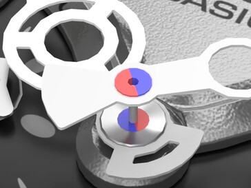 В GA-V01 используются недавно разработанные руки с магнитным креплением Shock Release, которые не ломаются при ударе. (Источник изображения: Casio)