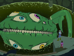 На картинке - игровой скриншот из игры Esotric Ebb.