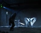 Изображение, показывающее битву с существом в игре "Ад - это мы".