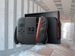 На снимке - Изображение Nintendo Switch 2, наложенное на изображение трейлера, который был взломан во время предрейсового осмотра на стоянке Love&#039;s Truck Stop в Беннете. (Источник изображения: ACSO - Отредактировано)