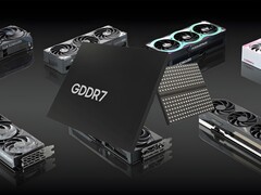 Память GDDR7 показана на графических процессорах Nvidia серии RTX 50 (Источник изображения: Memphis Electronic, блог Nvidia с правками)