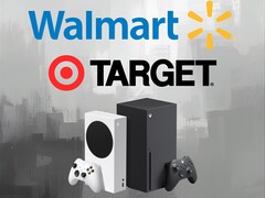 Логотипы Walmart и Target изображены над консолями Xbox (Источник изображения: Walmart, Target, Xbox Wire с правками)