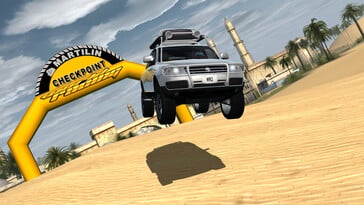 На фото: Скриншот игрового процесса из игры World Racing 2 - Champion Edition.