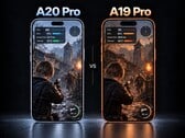 A20 Pro и A19 Pro показаны рядом: игровой процесс Resident Evil 4 Remake и экранные показатели производительности